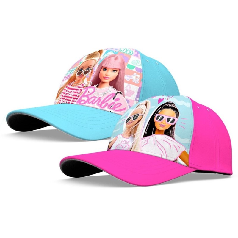 GORRA BARBIE POLIÉSTER SURT.TALLA 52-54 CM.