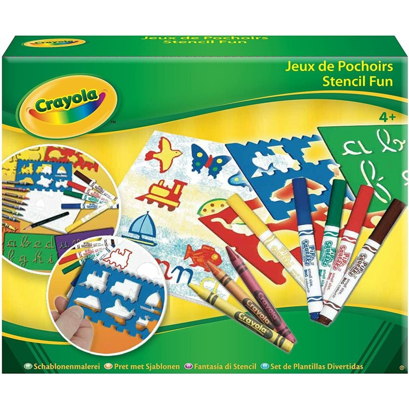 SET PLANTILLAS FANTASÍA DIBUJO CRAYOLA