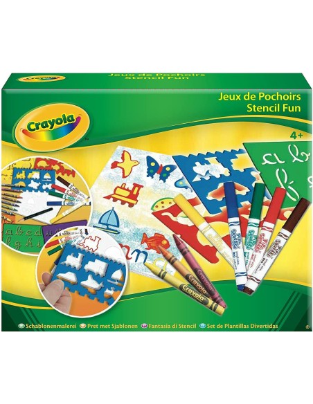 SET PLANTILLAS FANTASÍA DIBUJO CRAYOLA