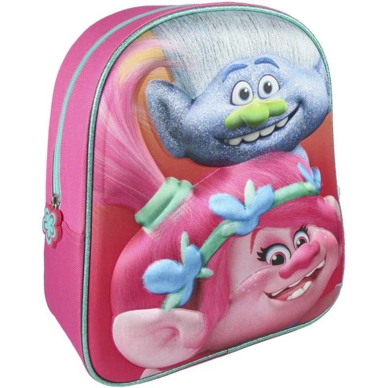 MOCHILA 3D TROLLS POPPY 31 CM.