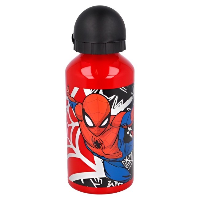 BOTELLA ALUMINIO SPIDER-MAN 400 ML.