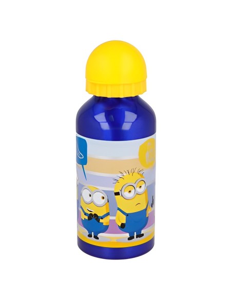 BOTELLA ALUMINIO MINIONS 400 ML.