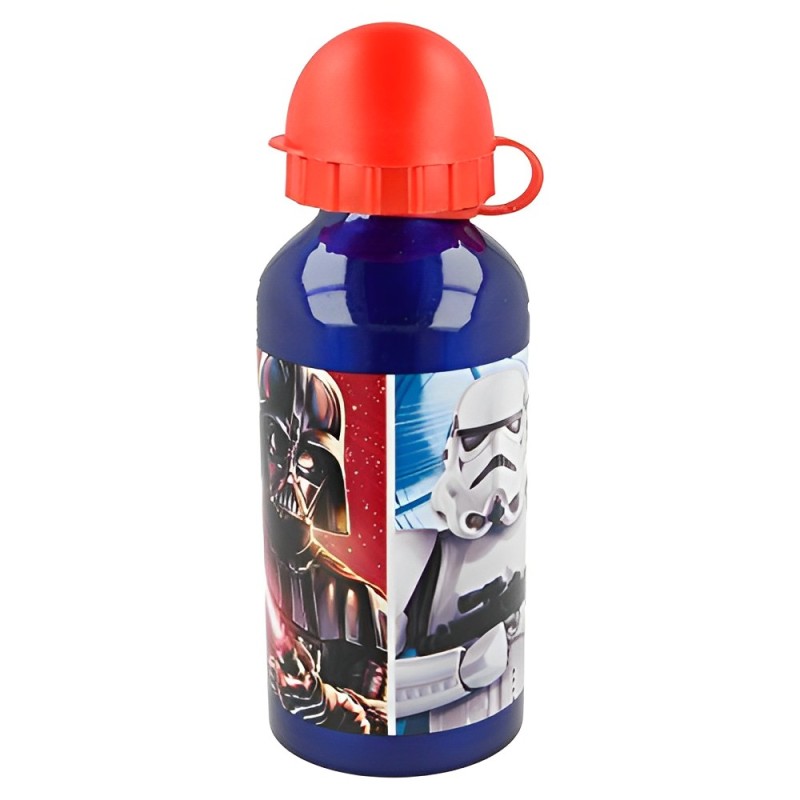 BOTELLA ALUMINIO STAR WARS 400 ML.