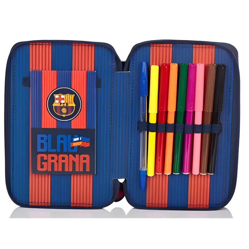 PLUMIER DOBLE PISO FC BARCELONA