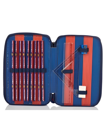 PLUMIER DOBLE PISO FC BARCELONA