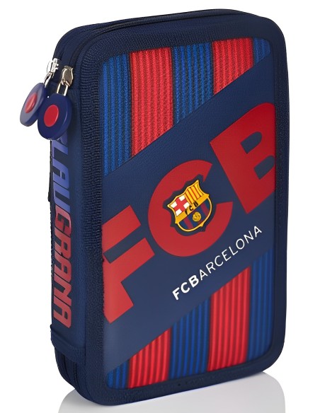 PLUMIER DOBLE PISO FC BARCELONA