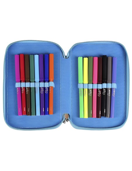 PLUMIER TRIPLE FROZEN 12,5x19,5x6,5 CM.