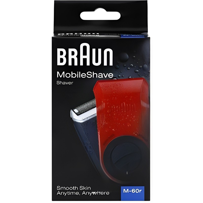 BRAUN AFEITADORA DE VIAJE MOBILE SHAVE M60R