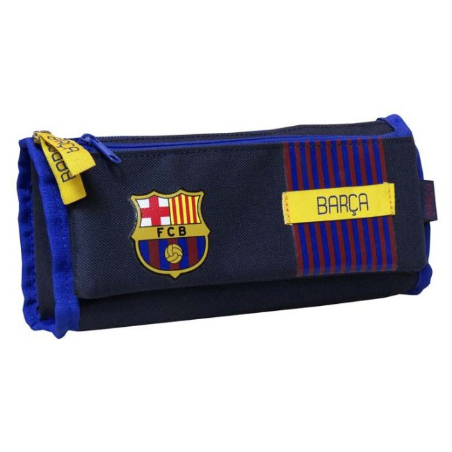PORTATODO 2 CREMALLERAS FC BARCELONA 21x10x5,5 CM.