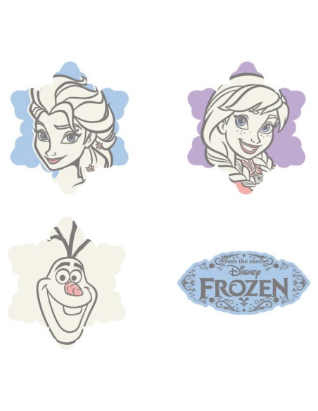 CAJA 4 GOMAS DE BORRAR FROZEN