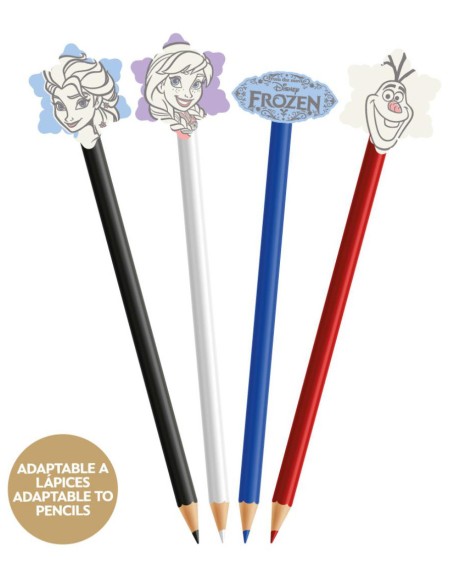CAJA 4 GOMAS DE BORRAR FROZEN