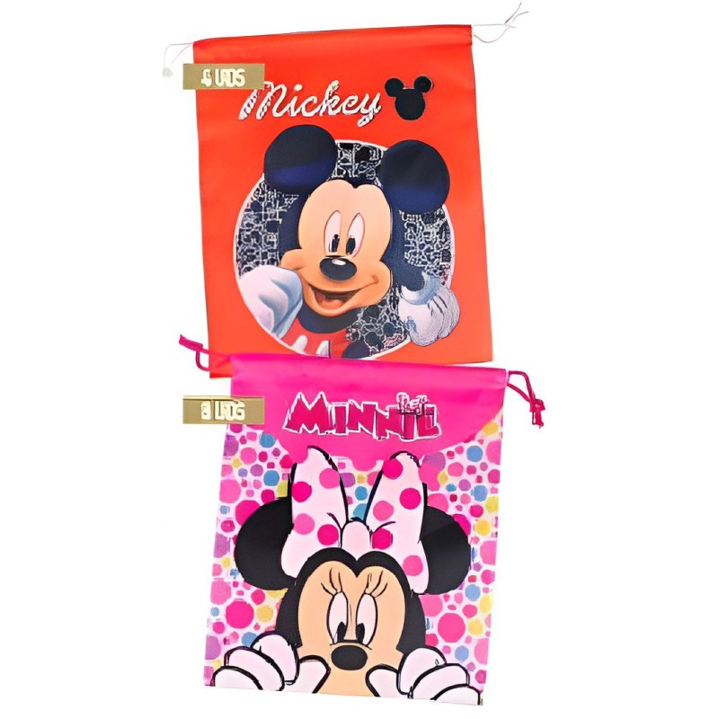 SAQUITOS MICKEY / MINNIE 24,5x30 CM..