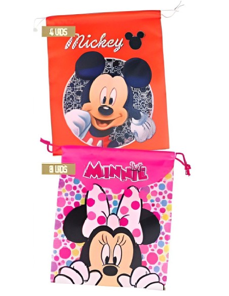 SAQUITOS MICKEY / MINNIE 24,5x30 CM..