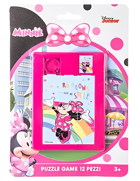 MINI PUZLE MINNIE12 PCS.