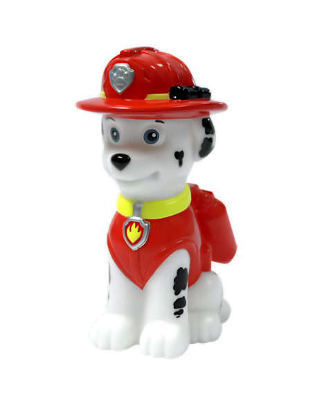 LÁMPARA LED DISTINTOS COLORES  MARSHALL PAW PATROL 13x6,7x10 CM.