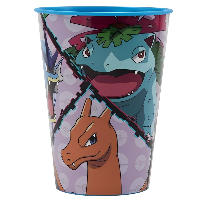 VASO POKÉMON PLÁSTICO 260 ML.