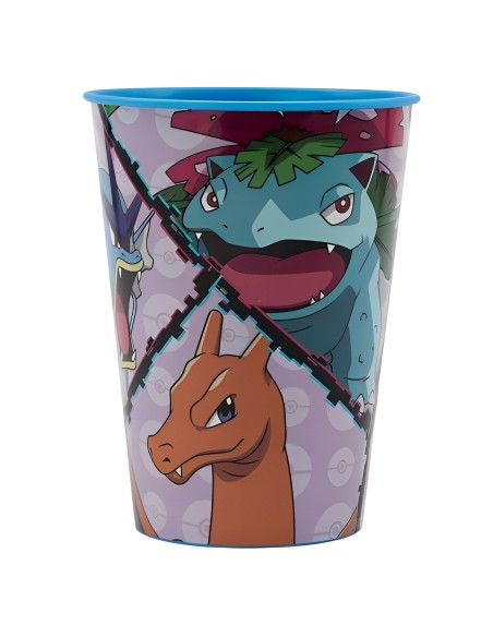 VASO POKÉMON PLÁSTICO 260 ML.
