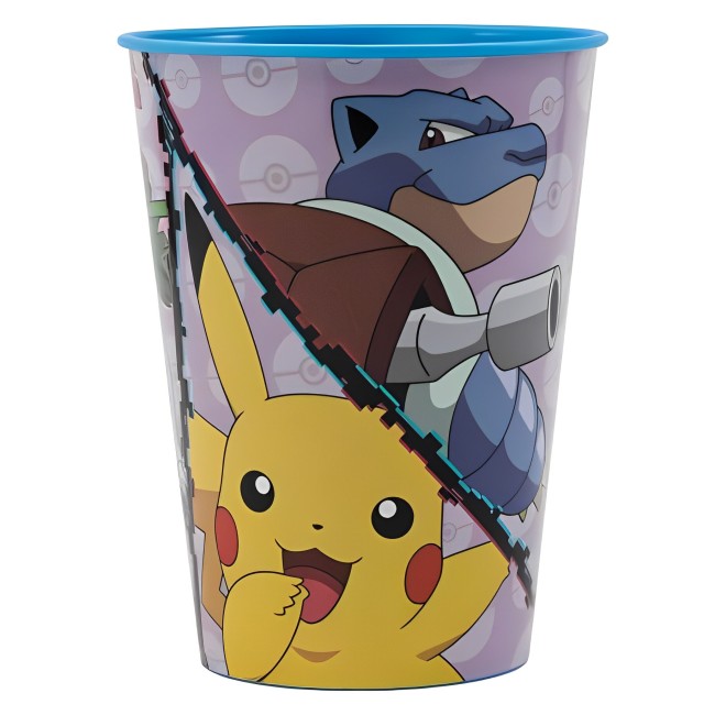 VASO POKÉMON PLÁSTICO 260 ML.