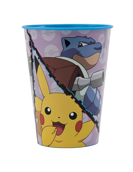 VASO POKÉMON PLÁSTICO 260 ML.