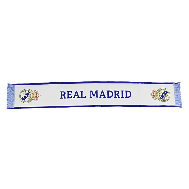 BUFANDA REAL MADRID BLANCA