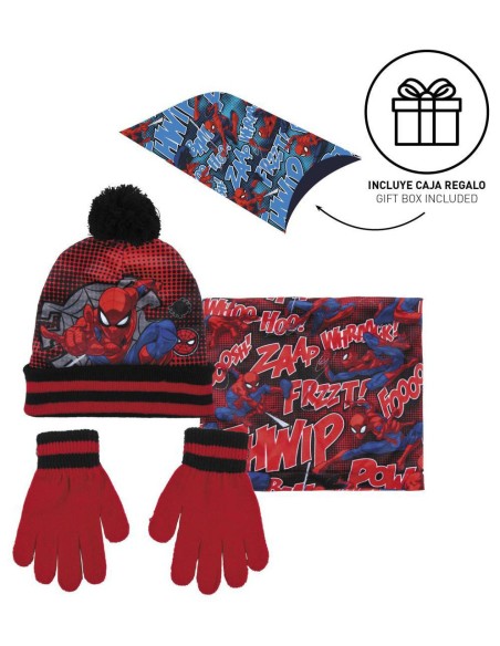 CONJUNTO 3 PCS. SPIDER-MAN INVIERNO