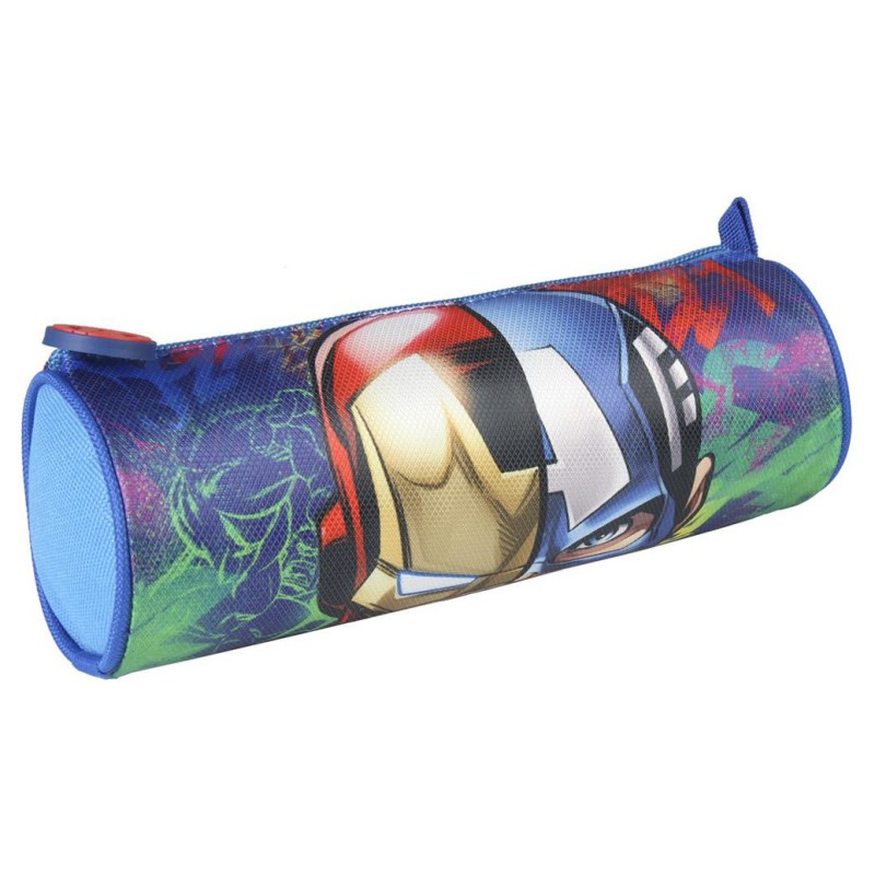 PORTATODO CILÍNDRICO VENGADORES 21x7 CM.