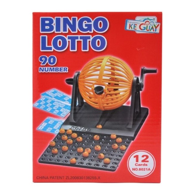 BINGO CON 90 BOLAS Y 12 CARTONES 2