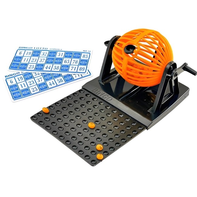 BINGO CON 90 BOLAS Y 12 CARTONES