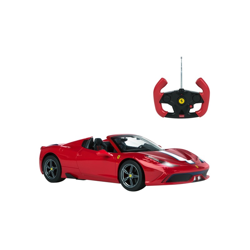 FERRARI 458 SPECIALE DESCAPOTABLE R/C ESC. 1:14 CON LUZ