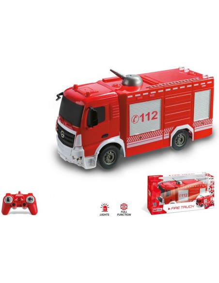 CAMIÓN BOMBEROS MERCEDES RADIO CONTROL ESC.1:26