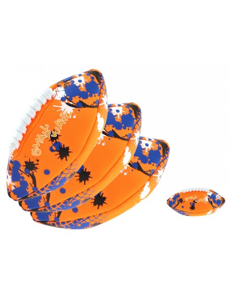 BALÓN RUGBY NEOPRENO SMALL WAVE 17 CM. 80-100 GRS.