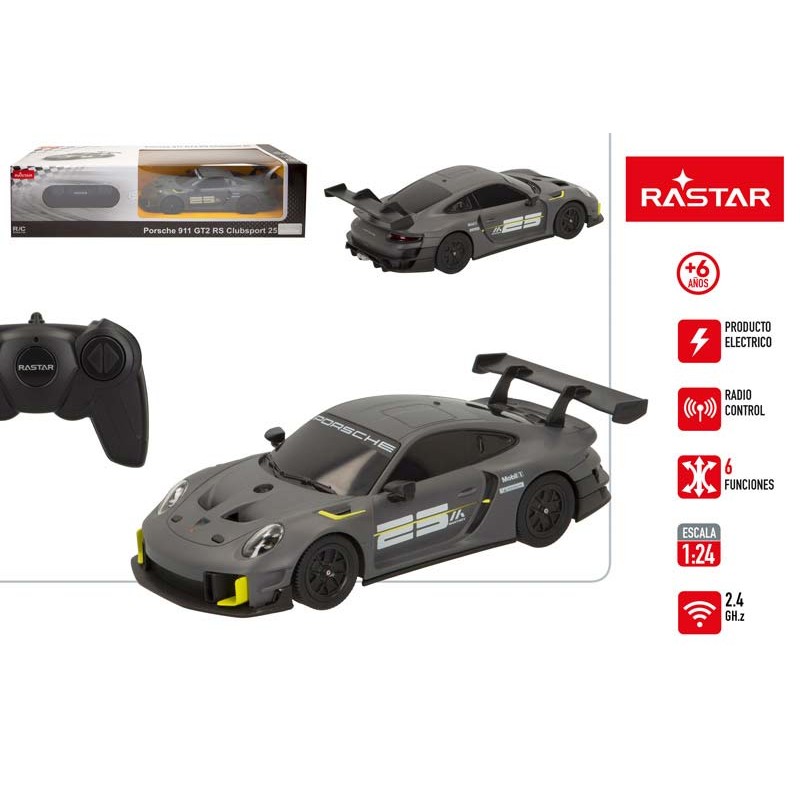 COCHE PORSCHE 911 GT2 RS R/C ESC.1:24