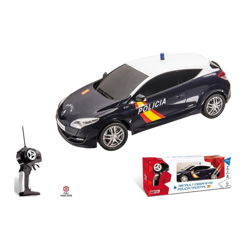 RENAULT MEGANE RS POLICÍA R/C ESC.1:14