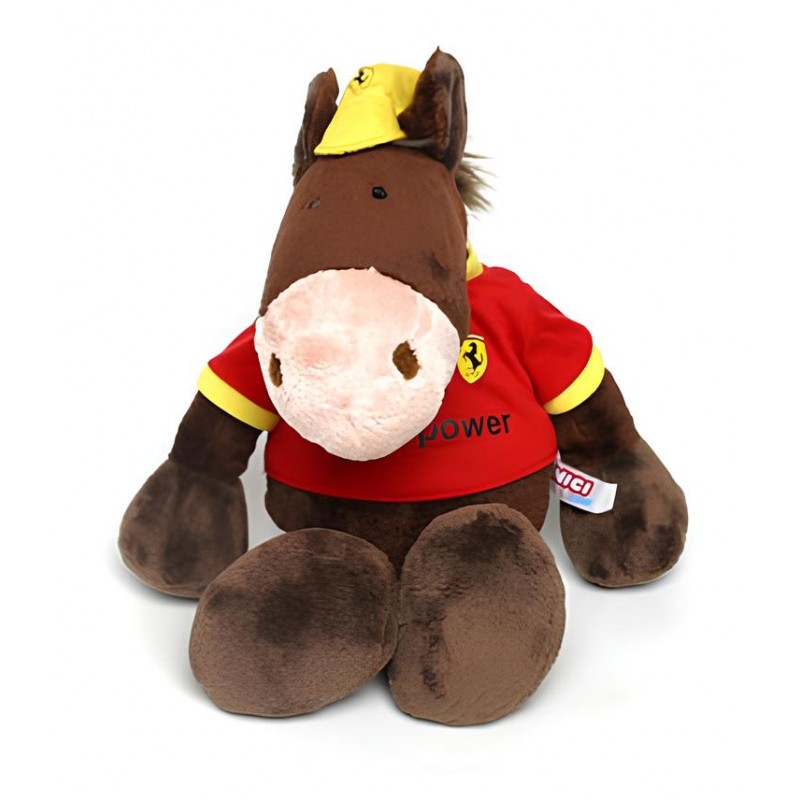 PELUCHE CABALLO FERRARI  35 CM.