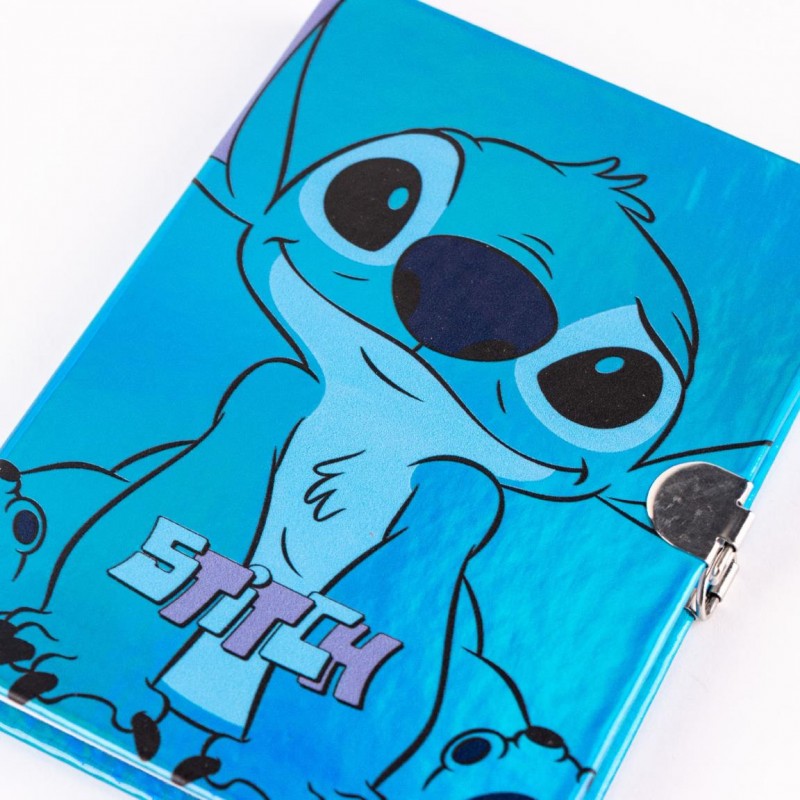 DIARIO SECRETO STITCH CON CANDADO