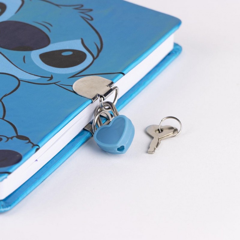 DIARIO SECRETO STITCH CON CANDADO