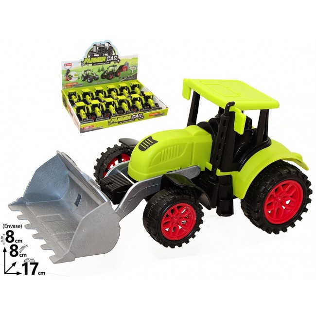 TRACTOR PLÁSTICO 17 CM.