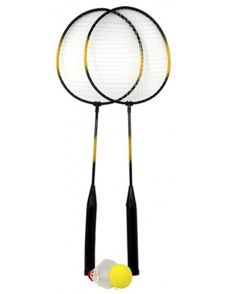 RAQUETAS DE BADMINTON Y VOLANTE