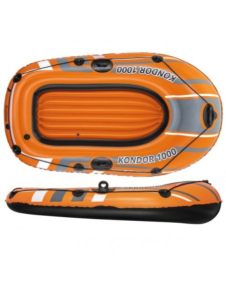 BARCA HINCHABLE NARANJA 165x107 CM.