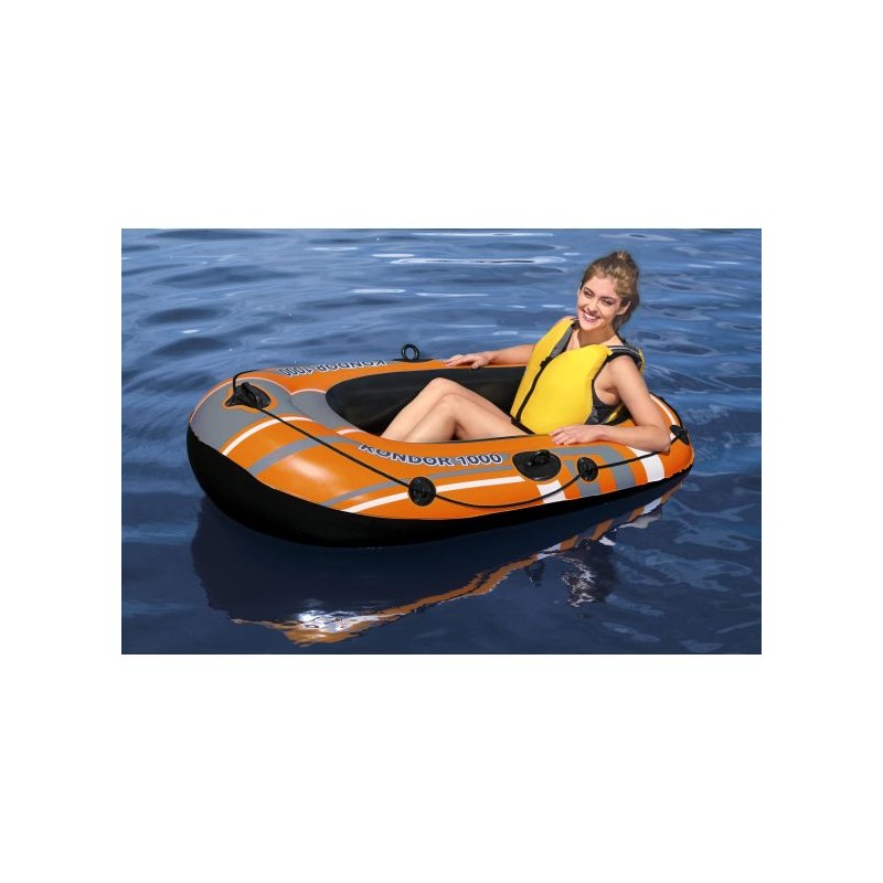 BARCA HINCHABLE NARANJA 165x107 CM.