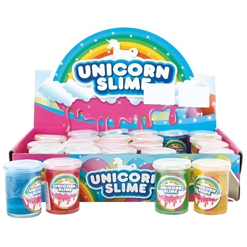 SLIME COLORES UNICORNIOS