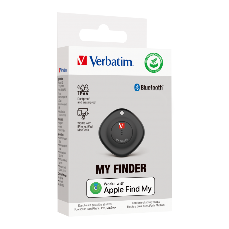 MY FINDER VERBATIM BLUETOOTH BLACK PARA IOS