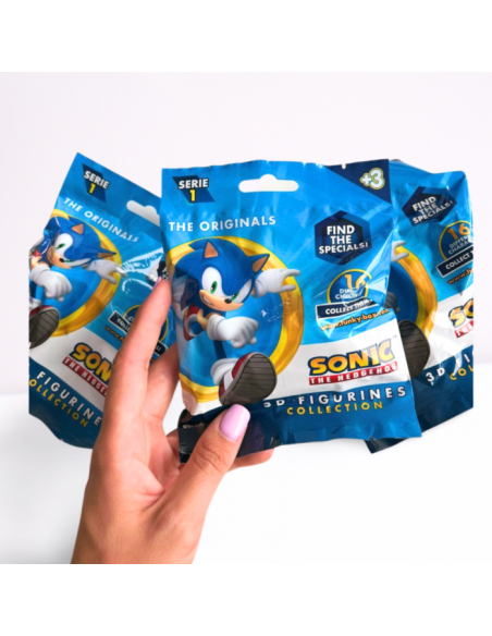 SOBRE FIGURAS SONIC 3D PVC COLECCIONABLES