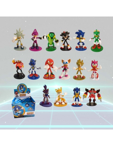 SOBRE FIGURAS SONIC 3D PVC COLECCIONABLES