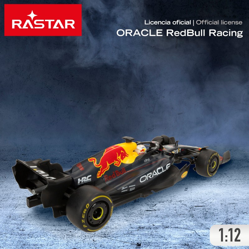Coche teledirigido Red Bull F1 RB18 a escala 1:12 Rastar en caja con mando