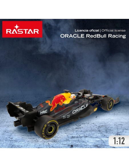 Coche teledirigido Red Bull F1 RB18 a escala 1:12 Rastar en caja con mando
