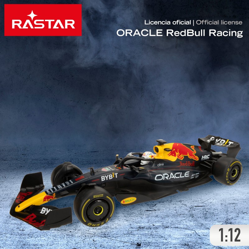 Coche teledirigido Red Bull F1 RB18 a escala 1:12 Rastar en caja con mando