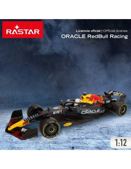 Coche teledirigido Red Bull F1 RB18 a escala 1:12 Rastar en caja con mando