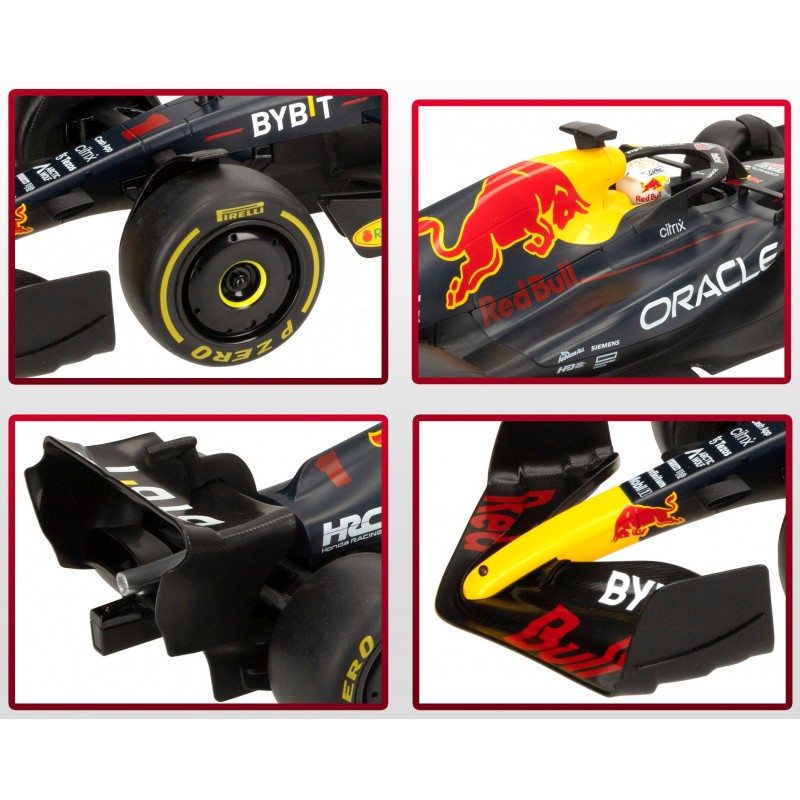 Coche teledirigido Red Bull F1 RB18 a escala 1:12 Rastar en caja con mando