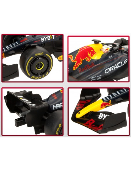 Coche teledirigido Red Bull F1 RB18 a escala 1:12 Rastar en caja con mando